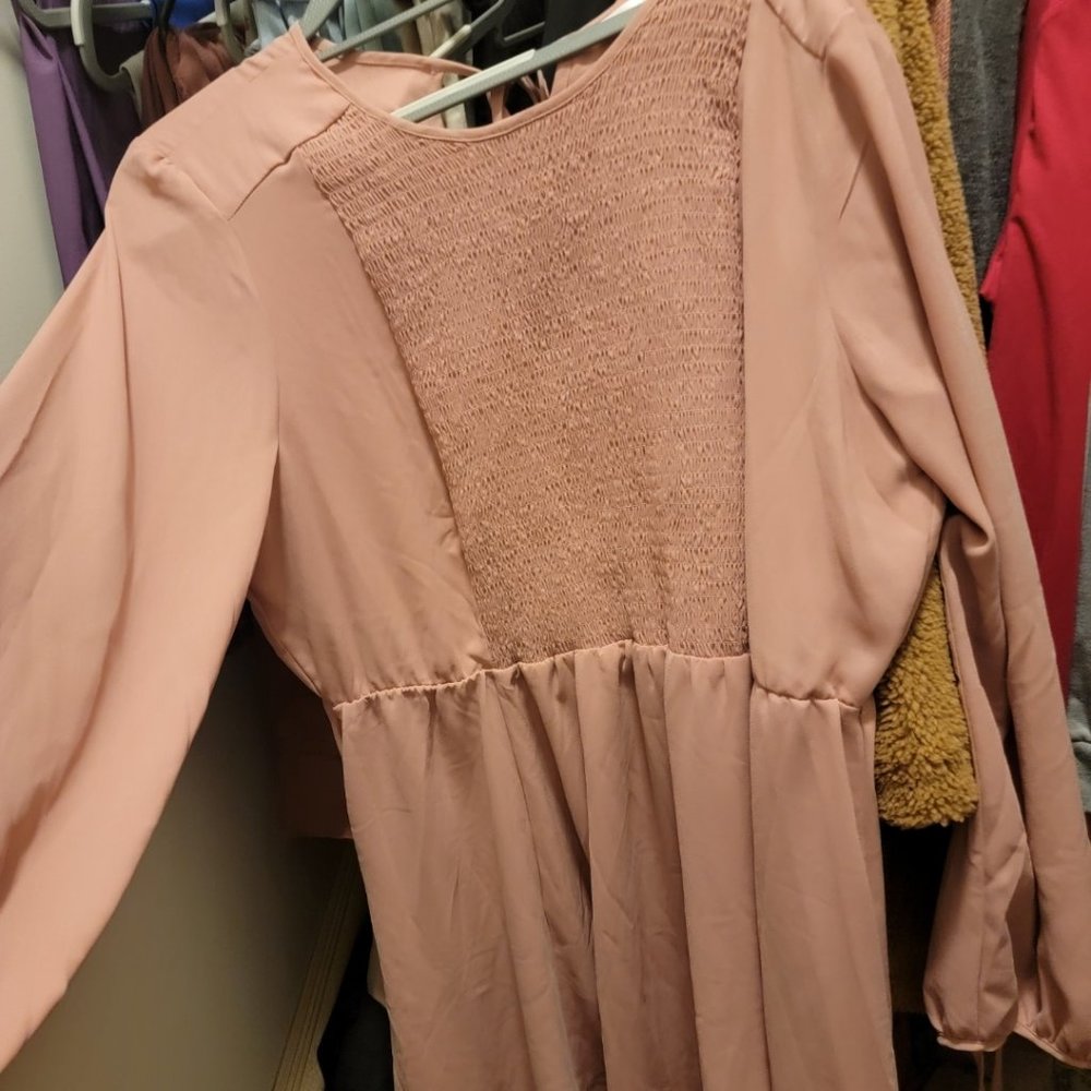 Beautiful dusty rose color dress